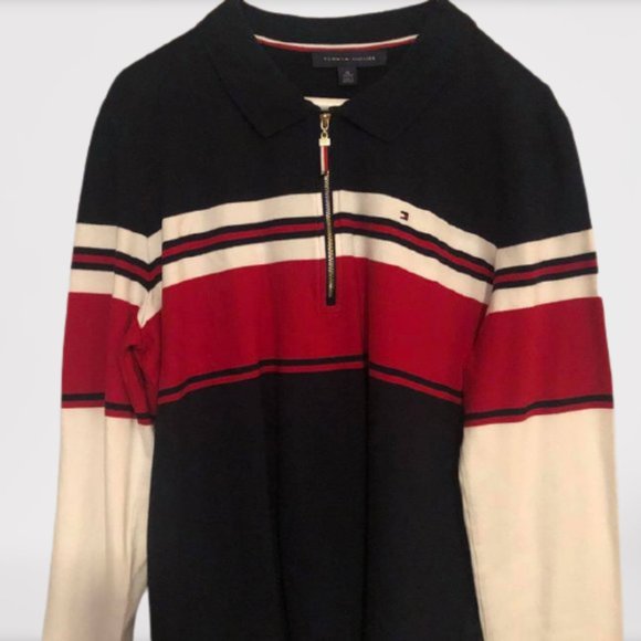 NWOT Women's Tommy Hilfiger Logo Long Sleeve - Picture 1 of 7